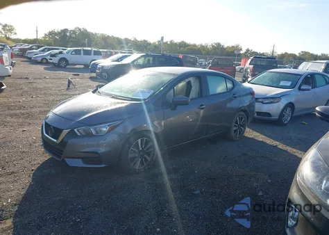 2021 Nissan Versa Sv Xtronic Cvt из США, поврежденный, VIN 3N1CN8EV1ML875164